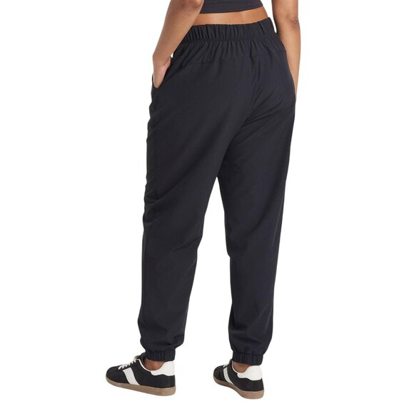 NWT All In Motion Womens High-Rise Winter Woven Lined Joggers 91754551 Black M - Picture 4 of 11